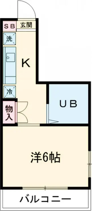 クレセントヒルズ 3階階 間取り