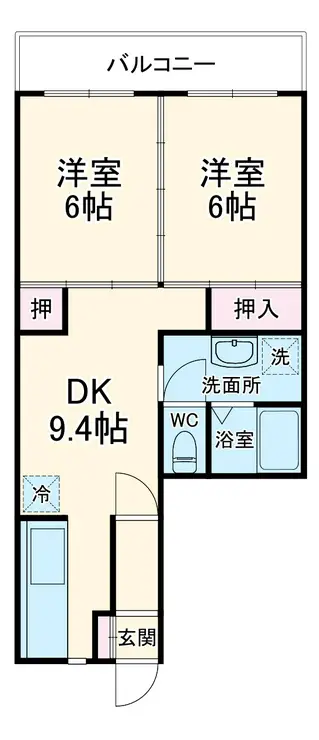 グレースビル 1階階 間取り