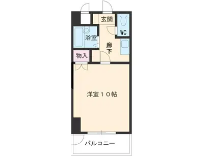 メゾネットときわ(1K/5階)の間取り写真