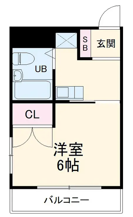 南行徳ハイツ 4階階 間取り