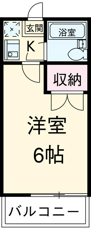 ヴィラノール国分寺 1階階 間取り