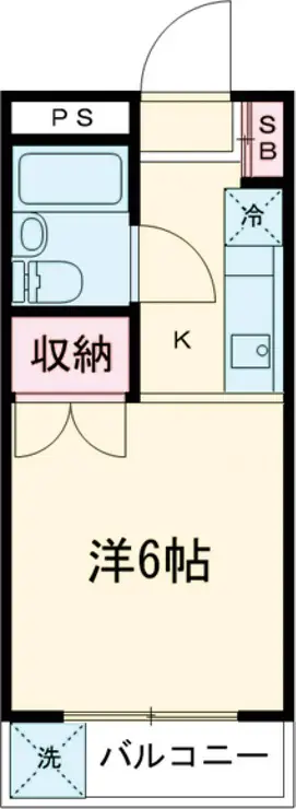 ハイツベルグラント 1階階 間取り
