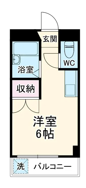 シャトレーかおり 1階階 間取り