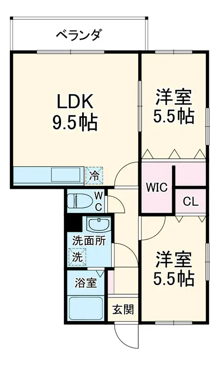 ポディウム南行徳 2階階 間取り