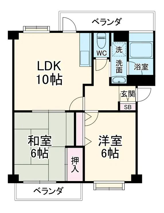 グランボヌール青葉台 2階階 間取り