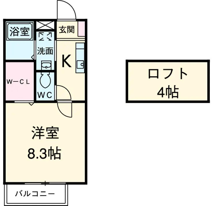 イル・チェーロ 2階階 間取り