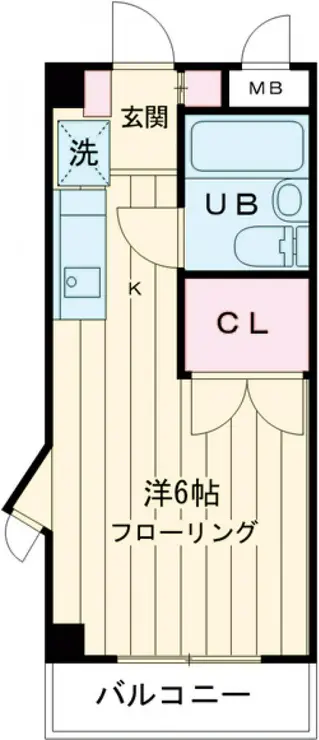 JKビル 4階階 間取り