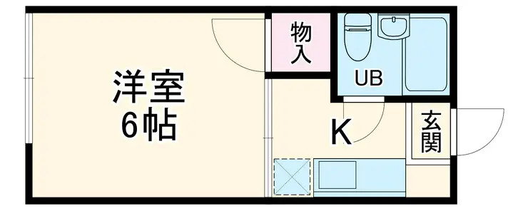 メゾンフジI 1階階 間取り