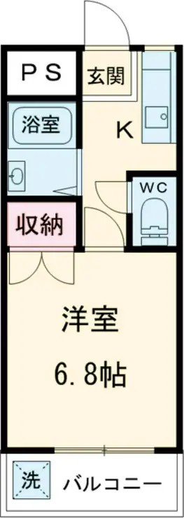 メゾンキム 3階階 間取り