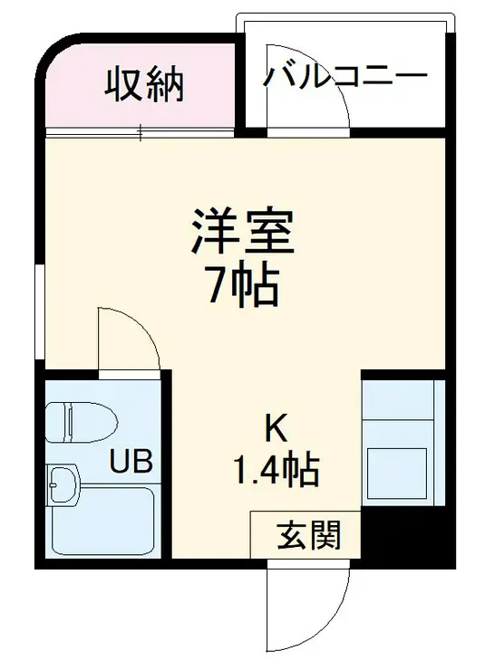 行徳グリーンハイツ 3階階 間取り