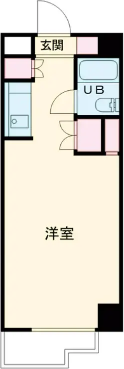 LIFE IN聖蹟 6階階 間取り