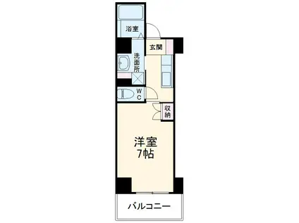 STATION・TOWER・URAYASU(1K/10階)の間取り写真