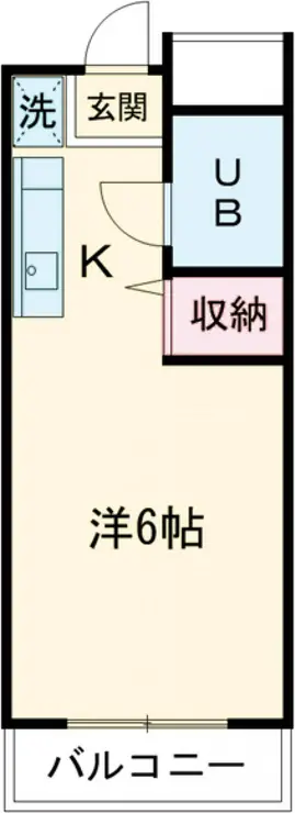 ルミニコスモス 2階階 間取り
