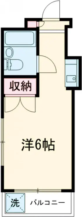 クレール一ツ橋 1階階 間取り