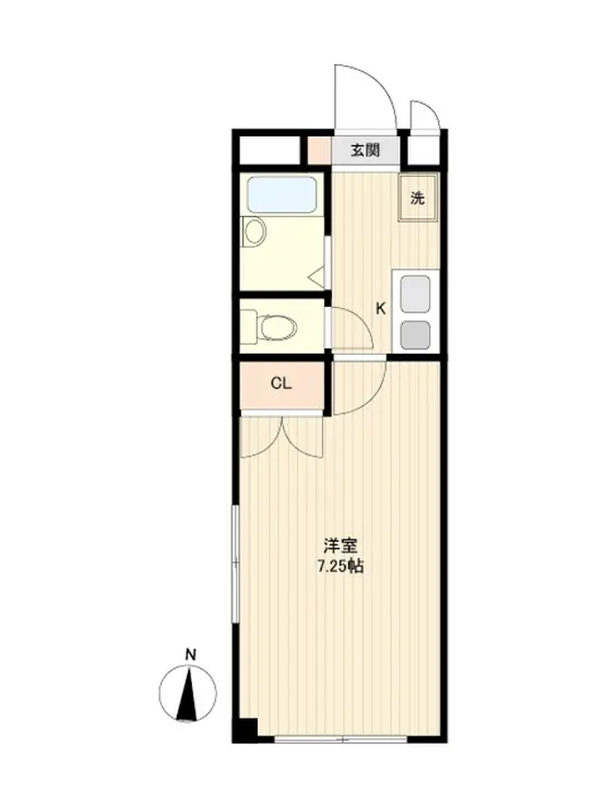 ペパンシエソワIII 2階階 間取り