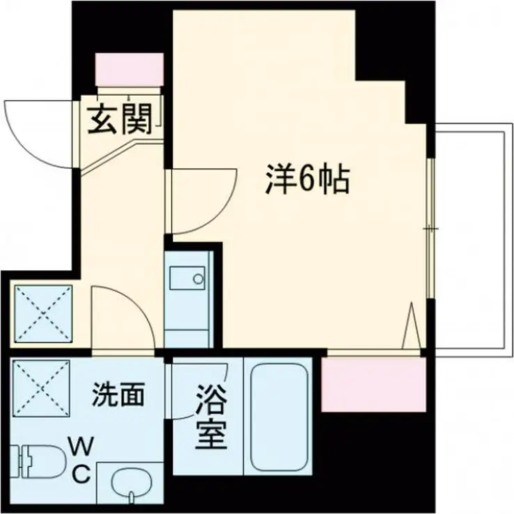 プレセダンヒルズ北千住II 3階階 間取り