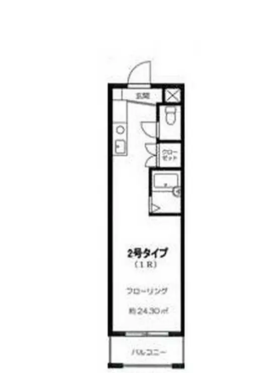 熊谷朝日第三ハイツ 3階階 間取り