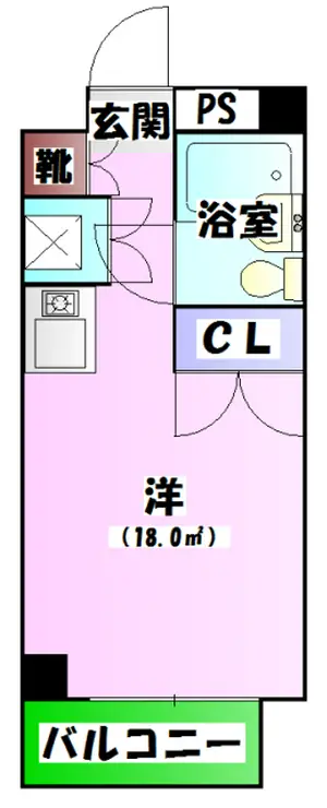 ホワイトシティ 2階階 間取り