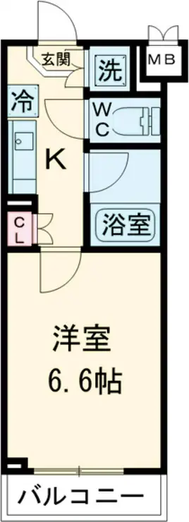 ルーブル練馬参番館 1階階 間取り