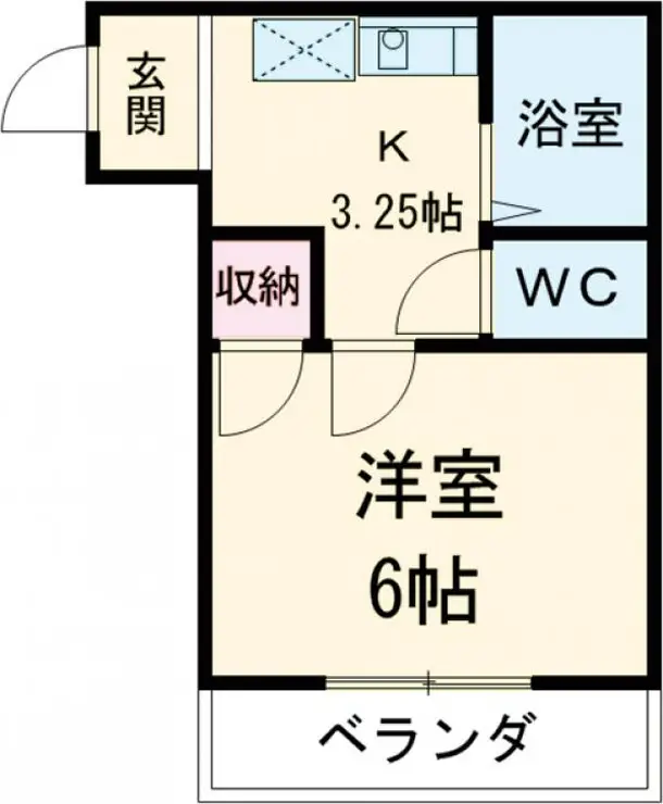 ルシアン多摩 2階階 間取り