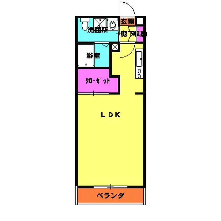 ガーデン・ガーデン 2階階 間取り