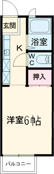 サイレントハイツ 2階階 間取り