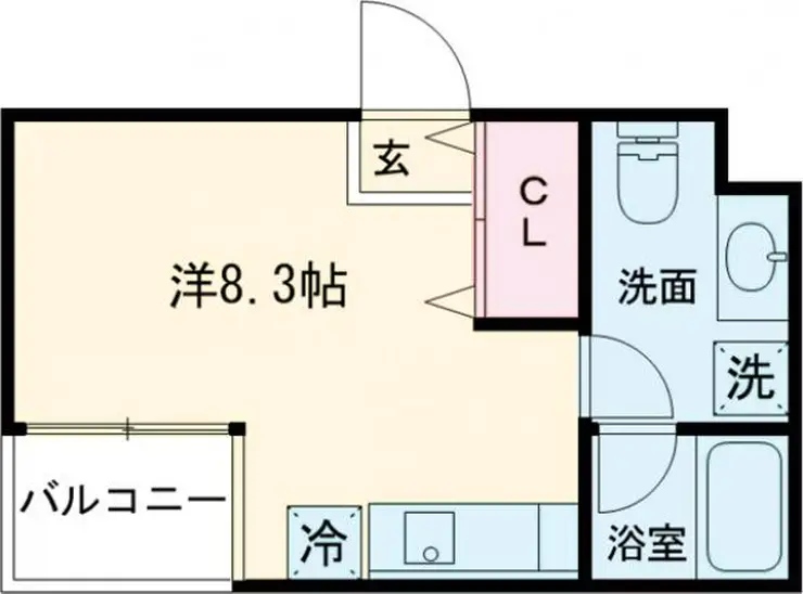 レグラス大岡山 2階階 間取り