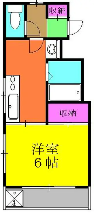 クラインブルク 2階階 間取り