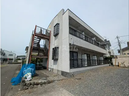 クレスト中央B棟(1K/2階)の外観写真