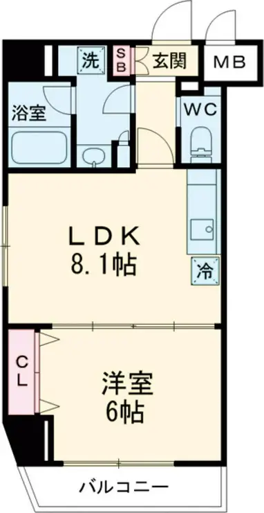フェニックス武蔵関参番館 2階階 間取り