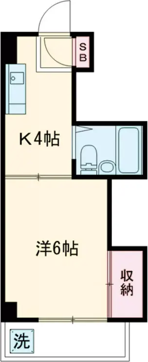 パストラル奥沢 1階階 間取り