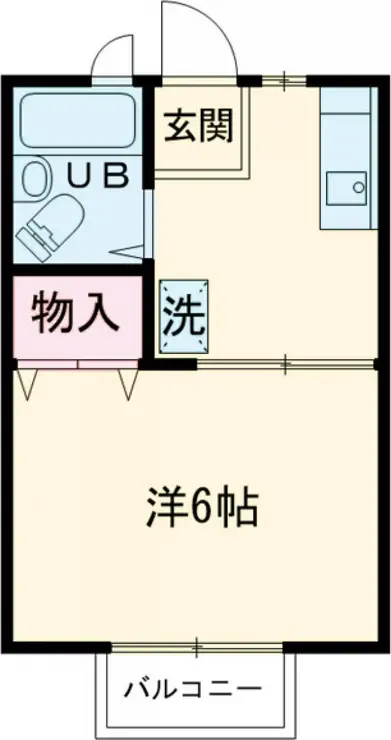 カサティント 1階階 間取り