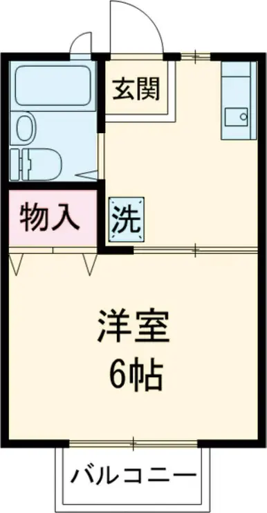 カサティント 1階階 間取り