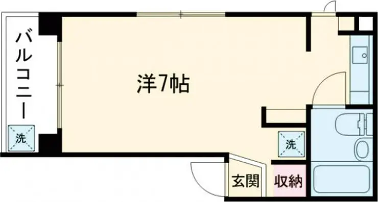 メゾンアイル 1階階 間取り