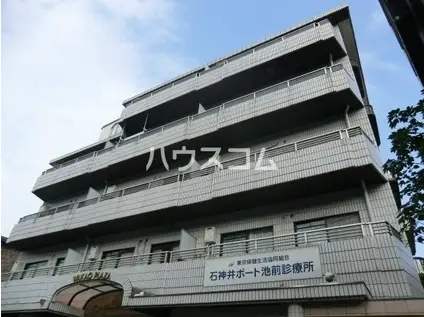 若尾レジデンス(2DK/4階)の外観写真