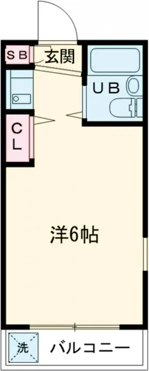 シュロスつつじヶ丘 1階階 間取り