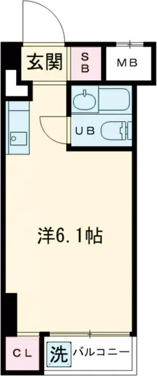 日興パレセゾン田園調布 1階階 間取り