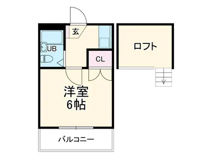 小田急相模原第15レジデンス(1K/1階)の間取り写真