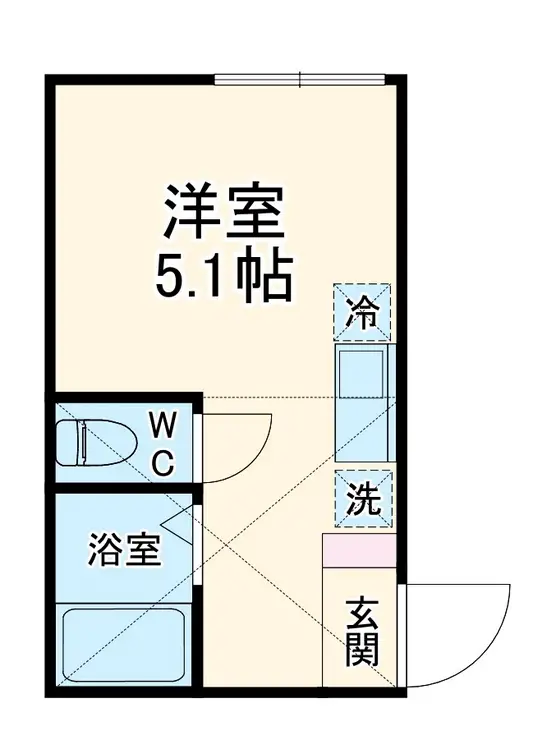 アルテ北久里浜 2階階 間取り