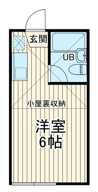 ネオステージ横須賀中央 1階階 間取り