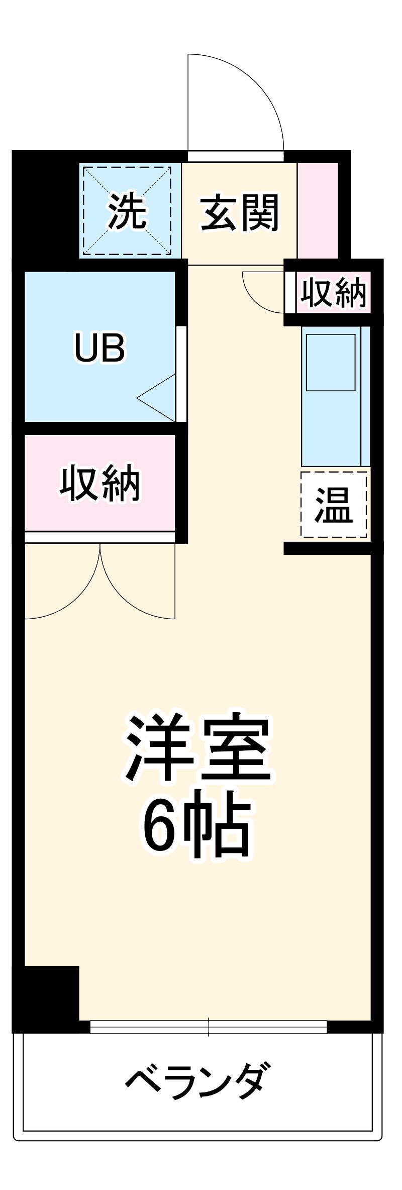 MT.CROWN名駅南(ワンルーム/3階)の間取り写真