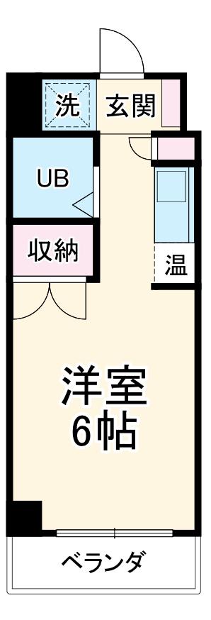 MT.CROWN名駅南(ワンルーム/7階)の間取り写真