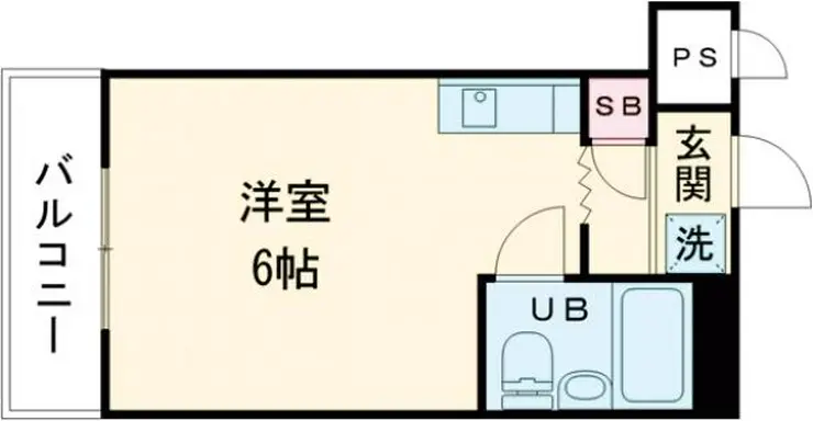 シルフィード用賀 2階階 間取り