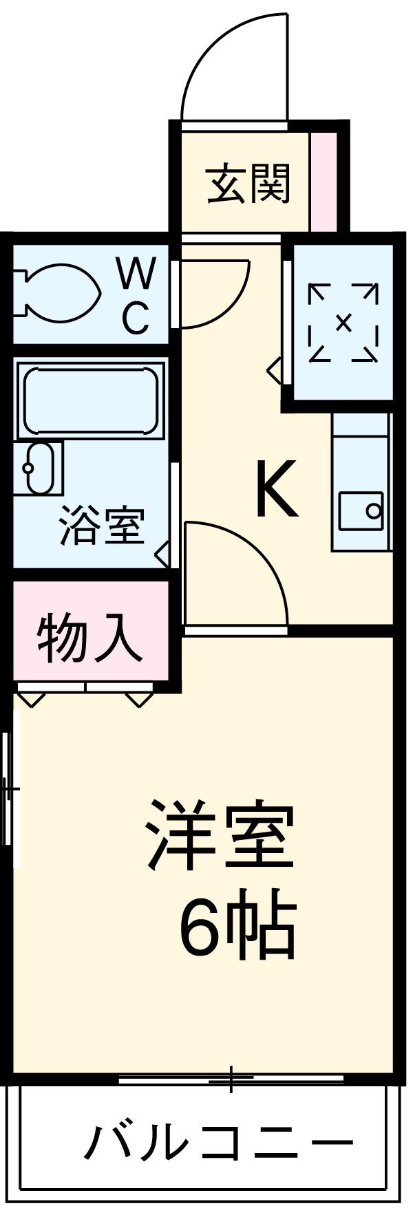 リエス尾頭橋(1K/3階)の間取り写真