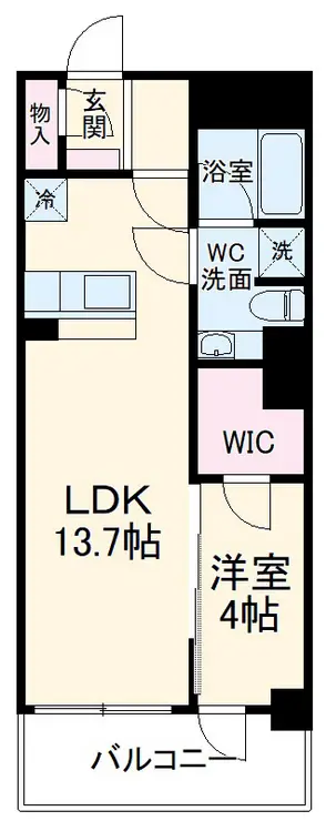 フィーノ武蔵小杉 3階階 間取り