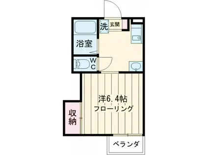 プチメゾンAZUMA(1K/1階)の間取り写真