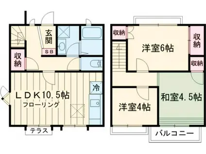 グレースハウス(3LDK)の間取り写真