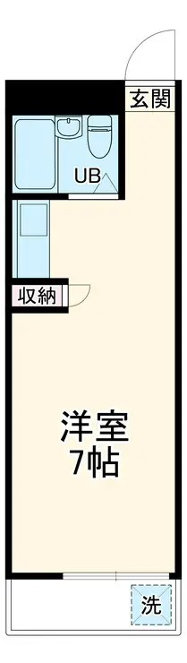 ノア東林間 1階階 間取り