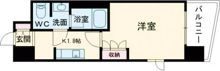 エスティメゾン武蔵小金井 13階階 間取り
