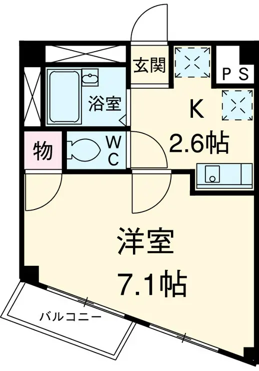 エトス金町 4階階 間取り